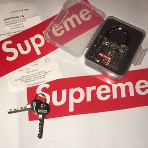 Supreme transparent lock